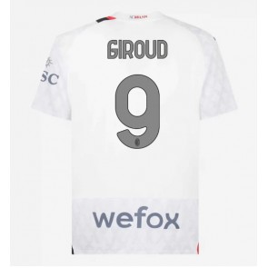 Maillot de foot AC Milan Olivier Giroud #9 Extérieur 2023-24 Manches Courte